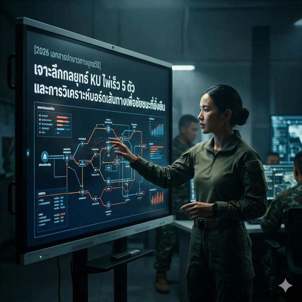 [2026 Tactical White Paper] เจาะลึกกลยุทธ์ KU ไพ่เร็ว 5 ตัว และการวิเคราะห์บอร์ดเส้นทางเพื่อชัยชนะที่ยั่งยืน