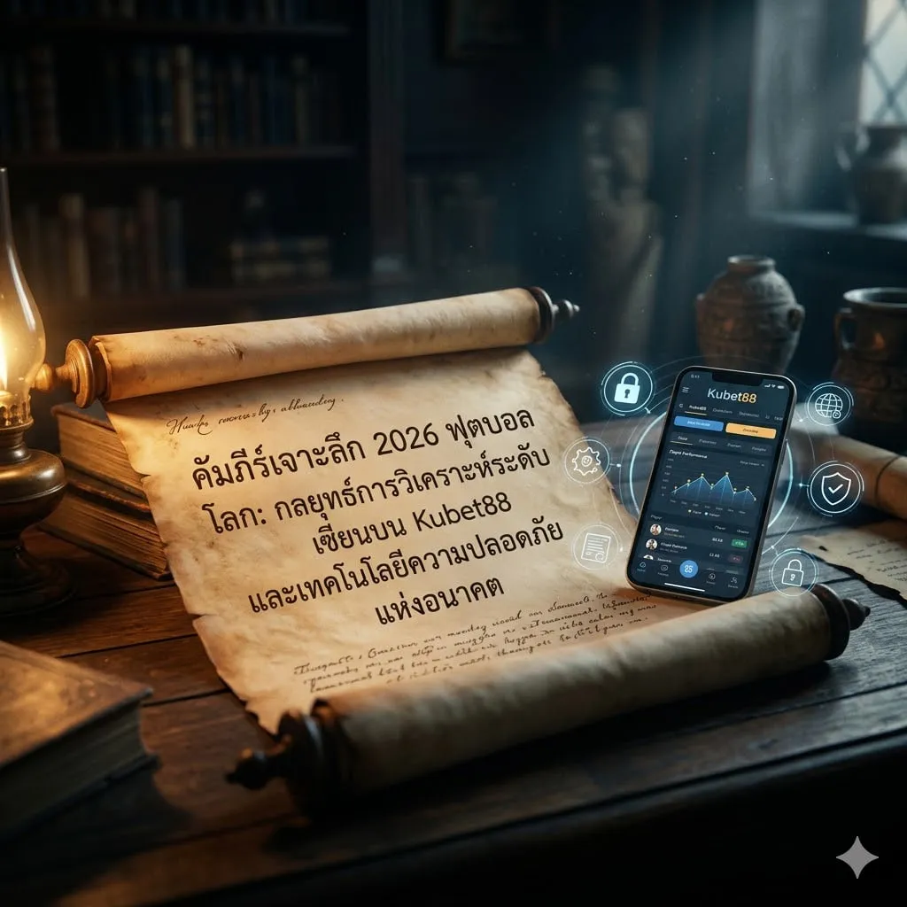 คัมภีร์เจาะลึก 2026 ฟุตบอล โลก: กลยุทธ์การวิเคราะห์ระดับเซียนบน Kubet88 และเทคโนโลยีความปลอดภัยแห่งอนาคต